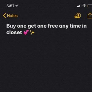 BOGO buy one get one free!